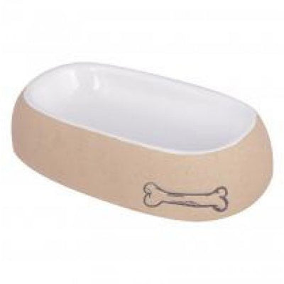 Ministry Of Pets Sandstone Feeding Bowl For Dogs
