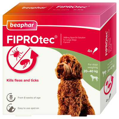 Fiprotec Spot On Large Dog 4 Pipette