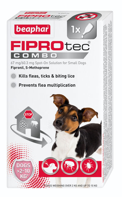 New Fiprotec Combo Small Dog 1 Pipette