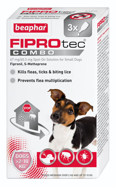 New Fiprotec Combo Small Dog 3 Pipette