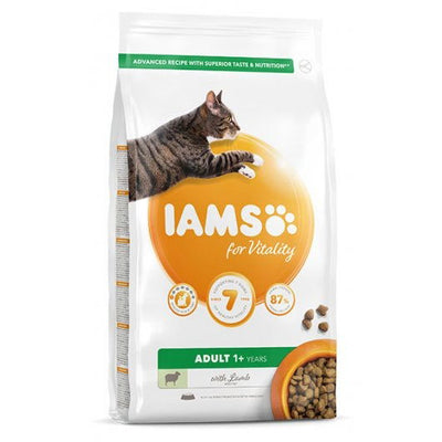 Iams Vitality Adult Cat With Lamb 2kg