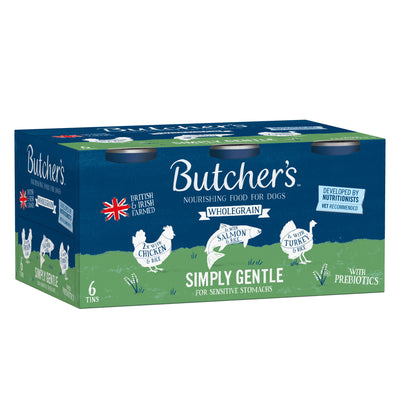 Butcher's Simply Gentle Dog Food Cans 6x390g