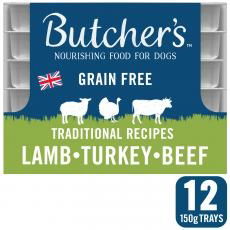 Butcher's Traditional Recipes Dog Food Trays 12x150g