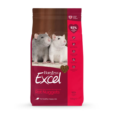 Burgess Excel Rat Nuggets 1.5kg
