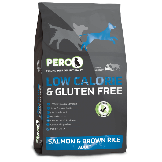 Pero Low Calorie Salmon & Brown Rice 12kg
