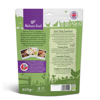 Natures Grub Fruit & Berry Superfoods Treat 600g