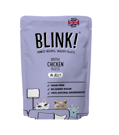 Blink Roasted Chicken Cat Food Pouch 85g