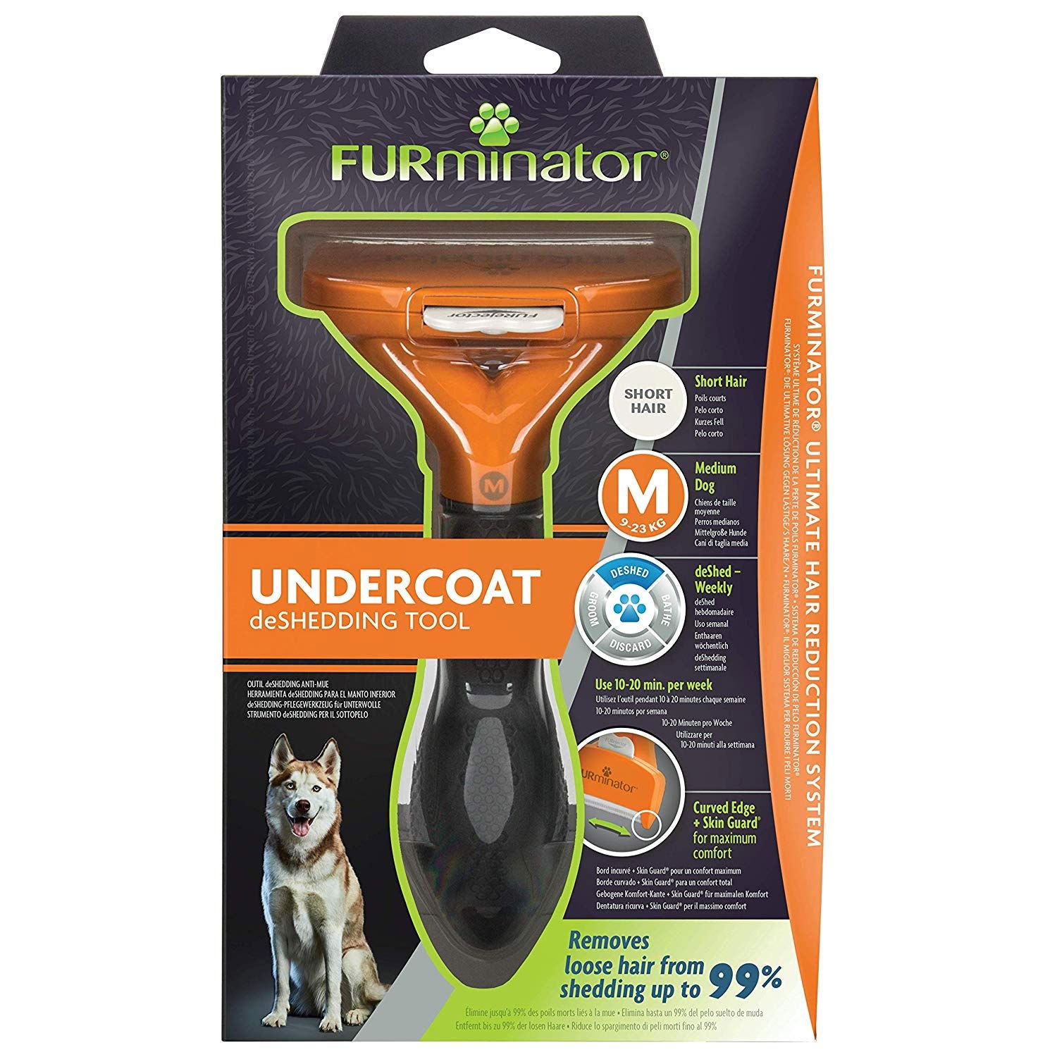 Furminator Deshedding Tool Short Hair Dog