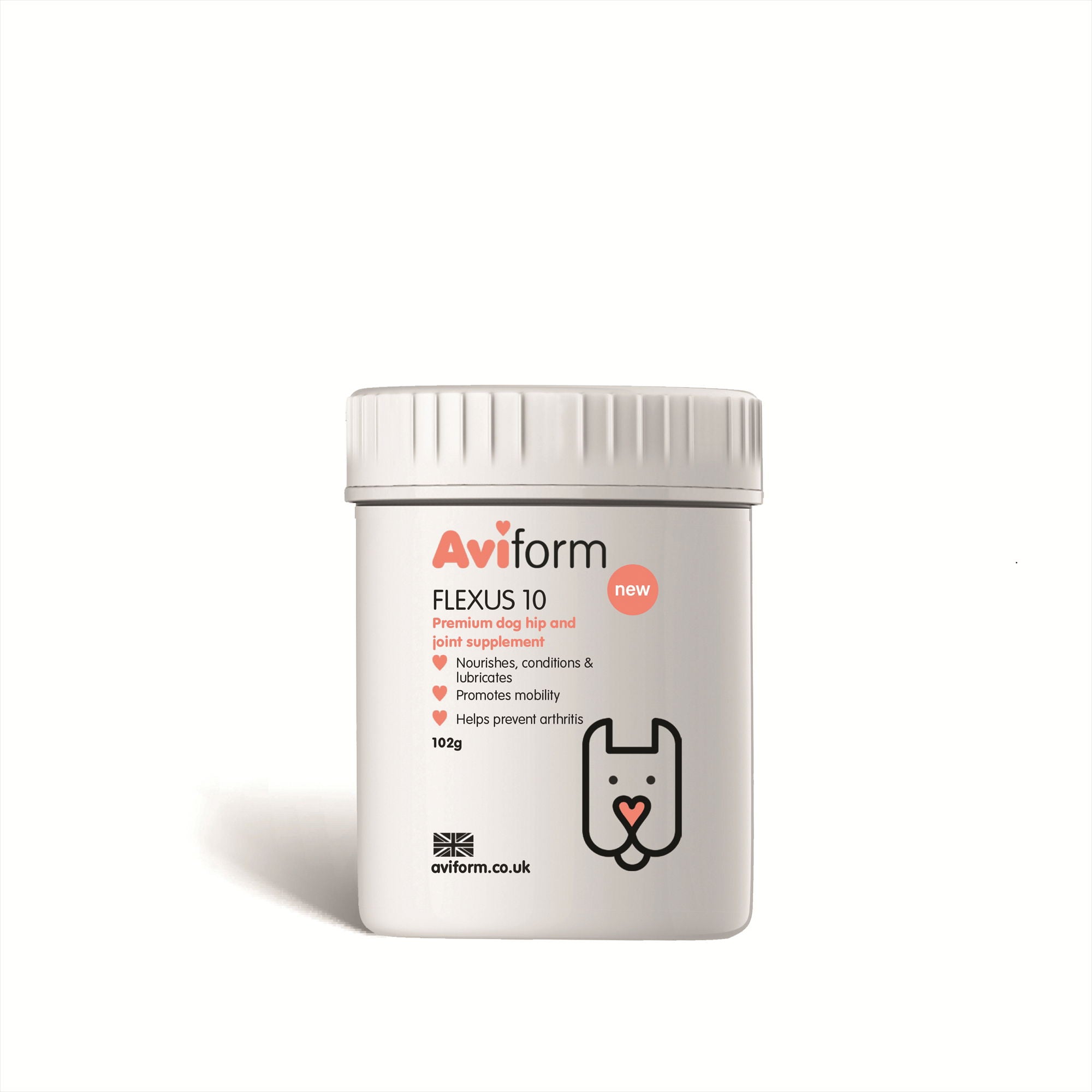 Aviform Flexus 10 Premium Hip & Joint Supplement 102g