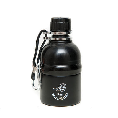 Lick 'n Flow Pet Water Bottle Black 250ml