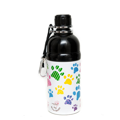 Lick 'n Flow Pet Water Bottle Paws 500ml
