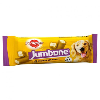 PEDIGREE Jumbone Adult Medium Dog Treat Chicken & Lamb 2 Chews 180g
