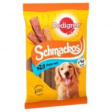 PEDIGREE Schmackos Adult Dog Treats Fish Mix 20 Strips 144g