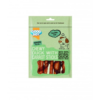 Pawsley & Co Chewy Duck With Carrot Sticks 90g