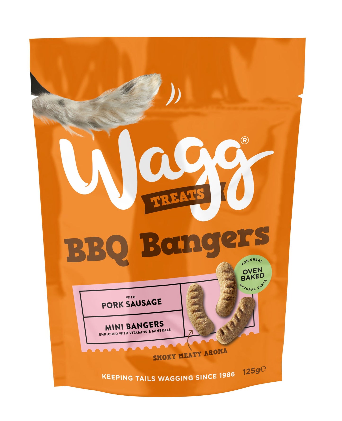 Wagg Bbq Bangers 125g