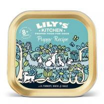 Lily's Kitchen Wet Dog Tray Puppy Recipe Turkey & Duck 150g