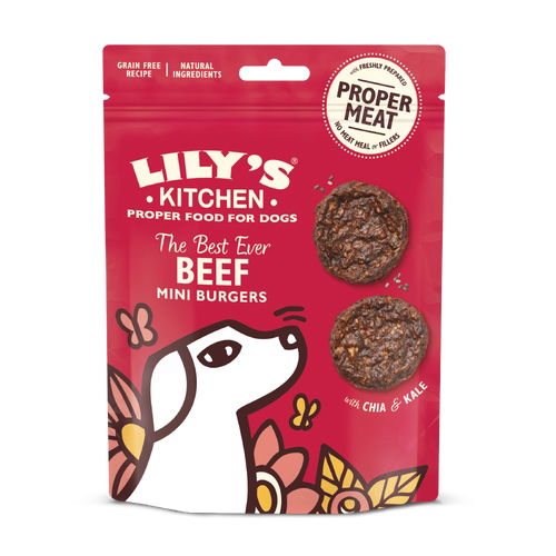 Lily's Kitchen Dog The Best Ever Beef Mini Burgers 70g
