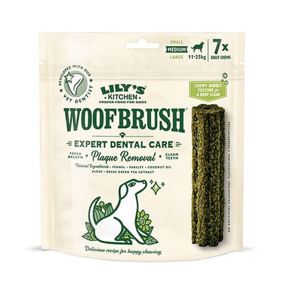 Lily's Kitchen Dog Woofbrush Dental Care Medium 28gx7