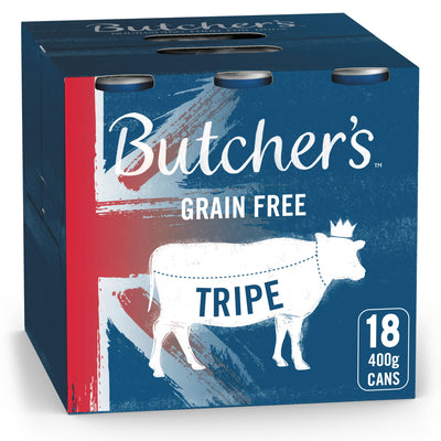 Butcher's Tripe Dog Food Cans 18x400g