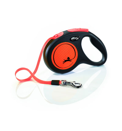 Flexi New Neon Tape M Orange 5m 1-25kg