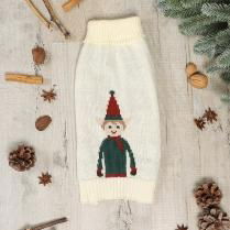Pet Brands Knitted Elf Jumper Medium/large 45.5cm