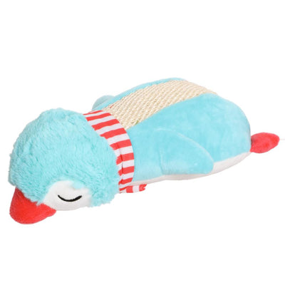 Pet Brands Festive Penguin Cat Cuddle Scratcher
