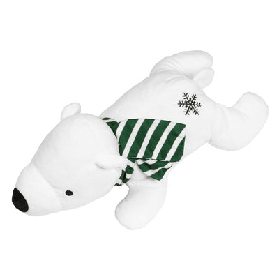 Pet Brands Festive Polar Bear Lavendar Scented Cuddle Toy