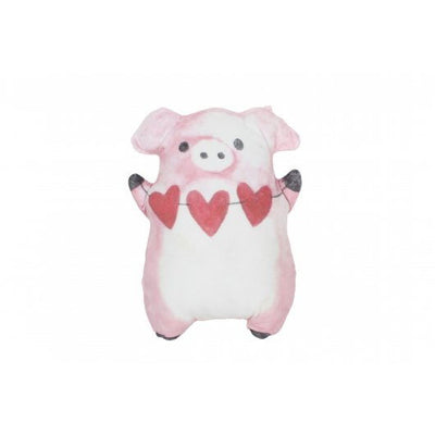 Dream Paws Anxiety Reducing Plush Bed Pink & Plush Toy