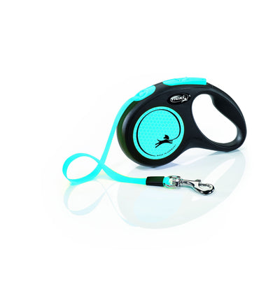 Flexi New Neon Tape S Blue 5m 1-15kg