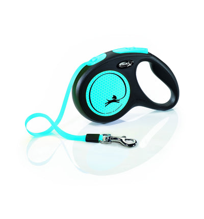 Flexi New Neon Tape M Blue 5m 1-25kg