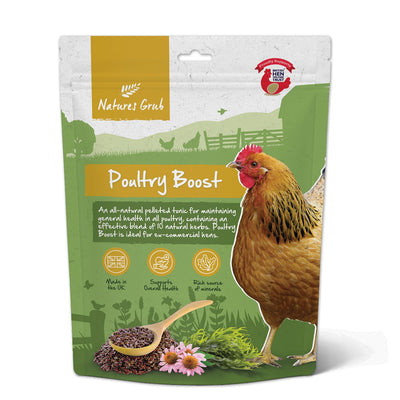 Natures Grub Poultry Boost Pelleted Herbal Tonic 400g