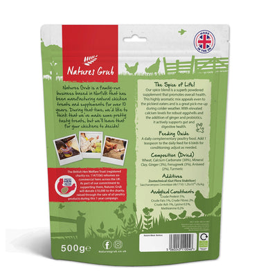 Natures Grub Spice Blend With Probiotics 500g