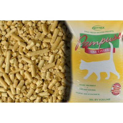 Pampuss Wood Litter 15litre
