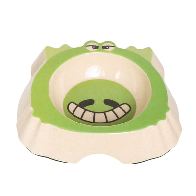 Bamboo Monster Shaped Bowls Green