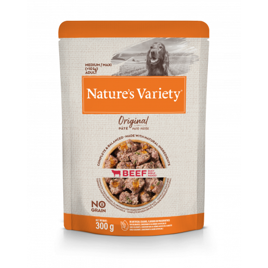 Nature's Variety Medium Adult Dog Pouches Multipack 8x300g