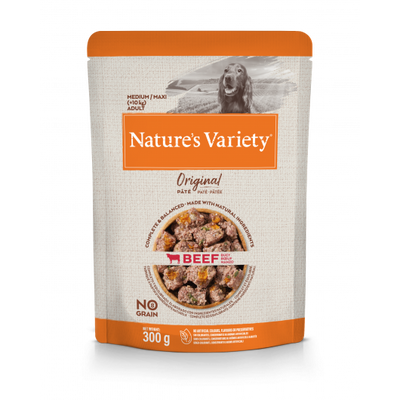 Nature's Variety Medium Adult Dog Pouches Multipack 8x300g