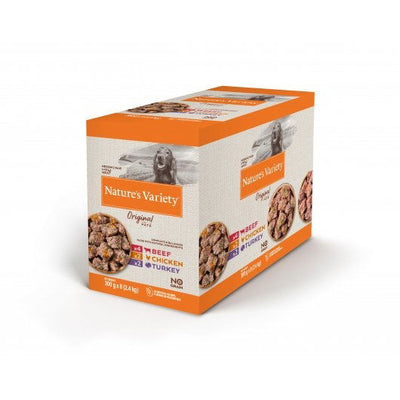 Nature's Variety Medium Adult Dog Pouches Multipack 8x300g