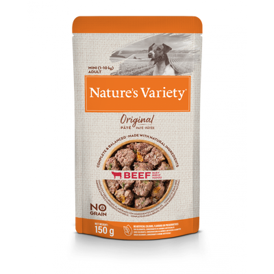 Nature's Variety Mini Adult Dog Pouches Multipack 8x150g