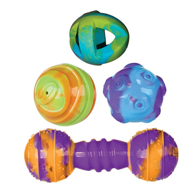 Ministry Of Pets Multicoloured Fetch 'n' Chew Tpr Toys