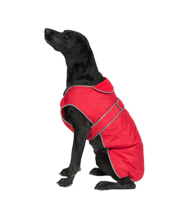Muddy Paws Stormguard Coat & Chest Protector Red Small/Medium