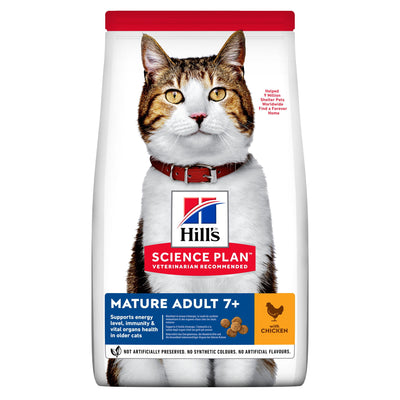 Hill's SP Mature Adult Dry Cat Chicken Flavour 7kg