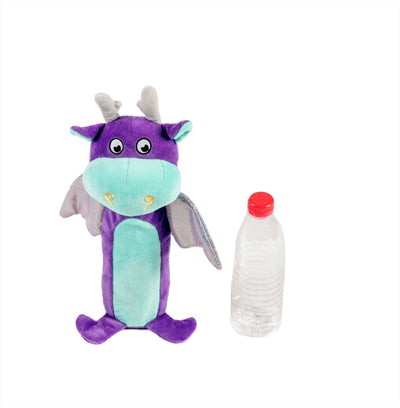 Darla The Dragon (replaceable Plastic Bottle) 14"