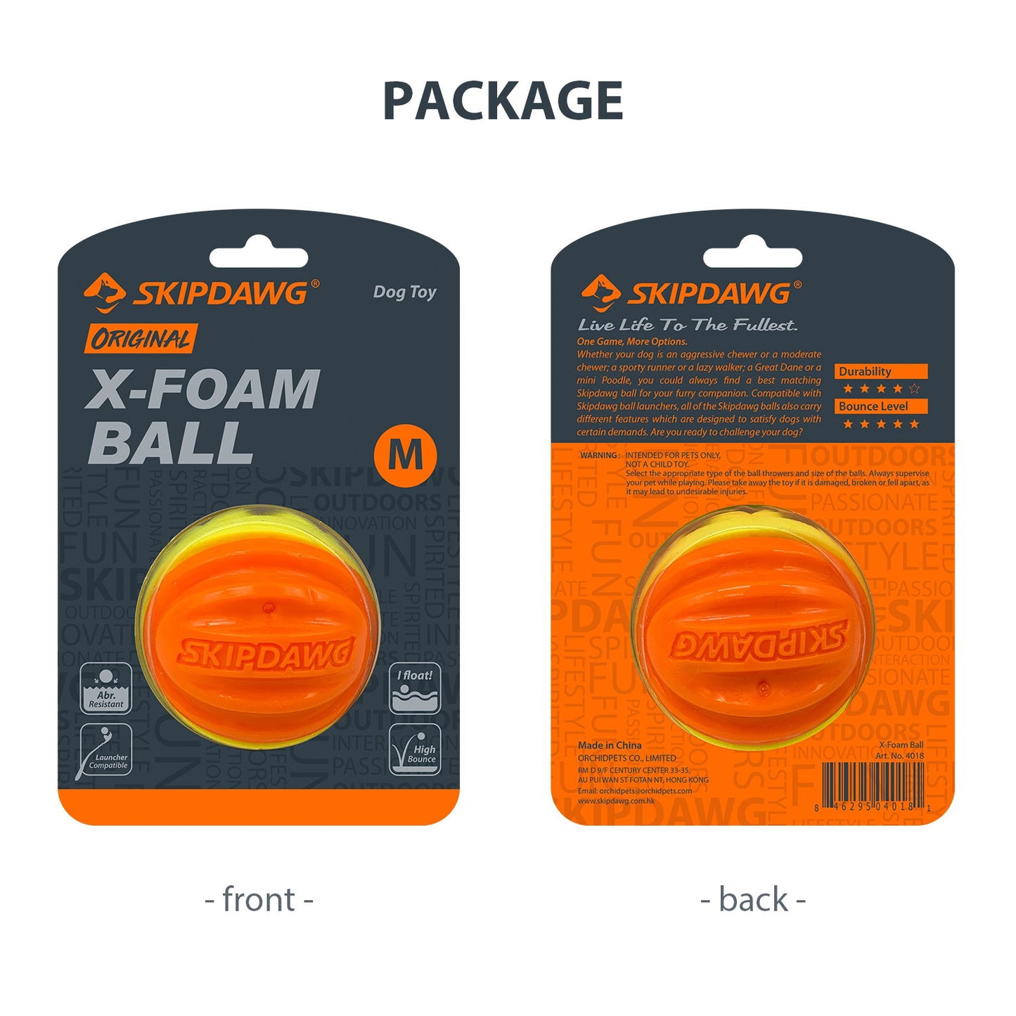 Skipdawg Xfoam Ball