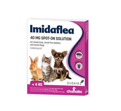 Imidaflea S Cat/dog/rabbit 40mg 0.4ml