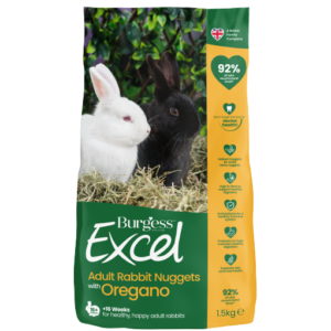 Burgess Excel Adult Rabbit Oregano  1.5kg X4