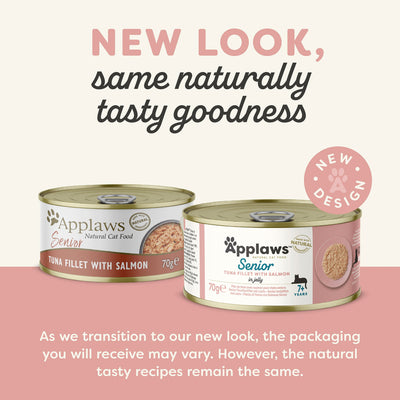Applaws Senior Cat Tuna With Salmon 70g
