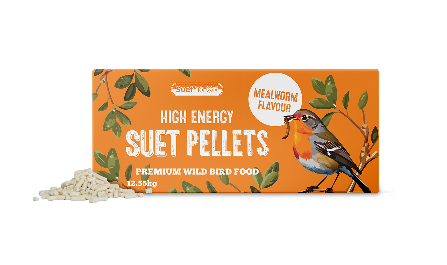 Suet to Go Mealworm Pellets 12.55kg