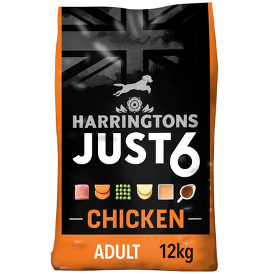 Harrington's Dog Just 6 Dry Chicken 12kg