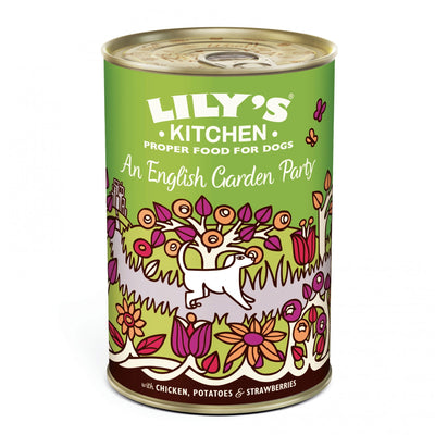 Lily's Kitchen Dog Food Wet Can English Garden Party 400g