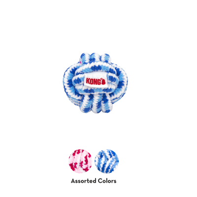 KONG Rope Ball Puppy Assorted Large